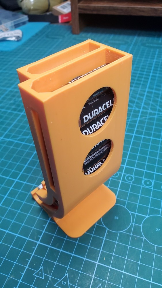 Battery Organizer/Dispenser for AA+AAA Batteries, FiFo