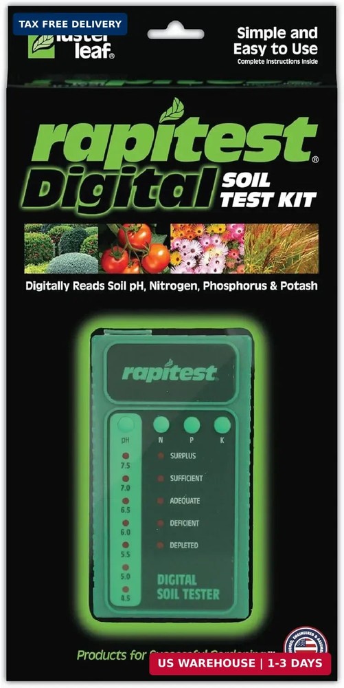 Luster Leaf 1605 Rapitest Digital Soil testing Kit