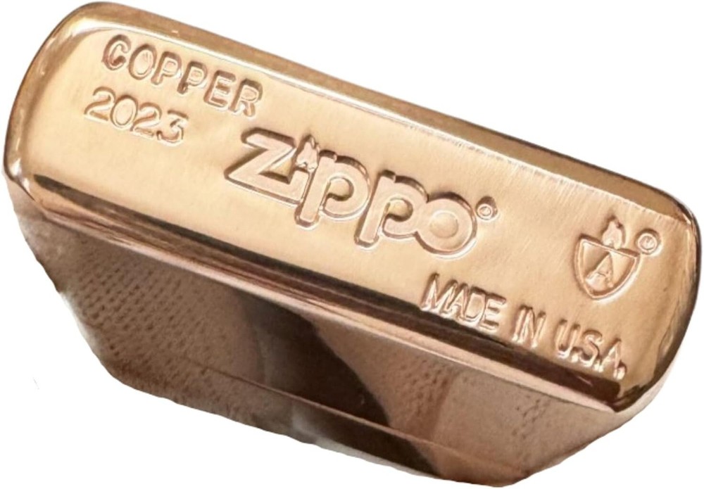 Zippo 46171, Zippo Limited Edition Solid Copper Case Armor Lighter, Black Insert
