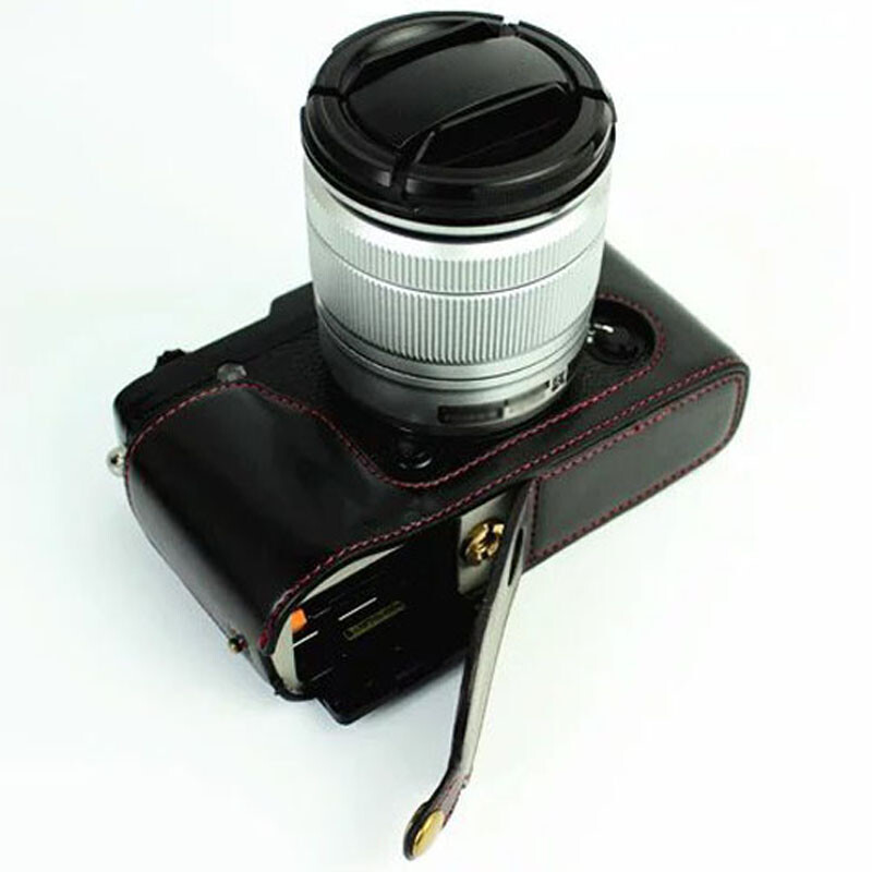 Leather Half Case A for FUJI X-E2s X-E2 Fujifilm Camera Grip
