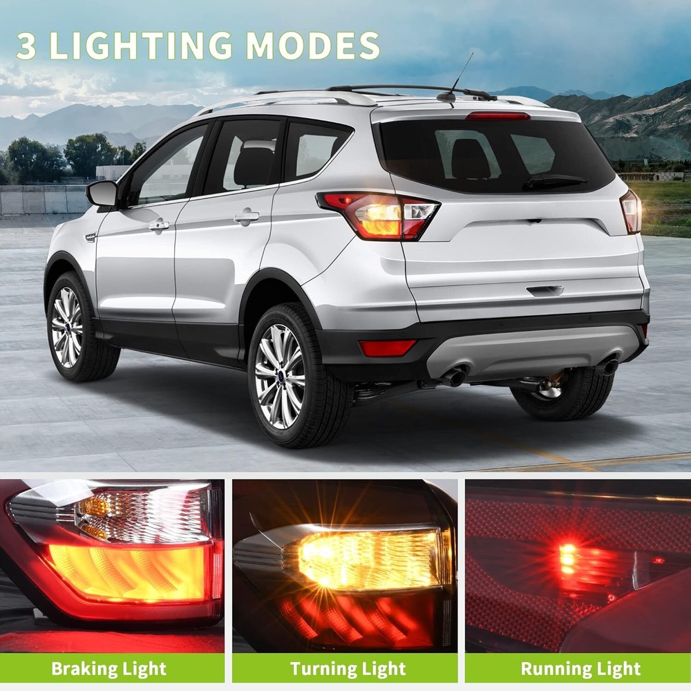 17-19 Ford Escape Outer Tail Light Left Driver Side