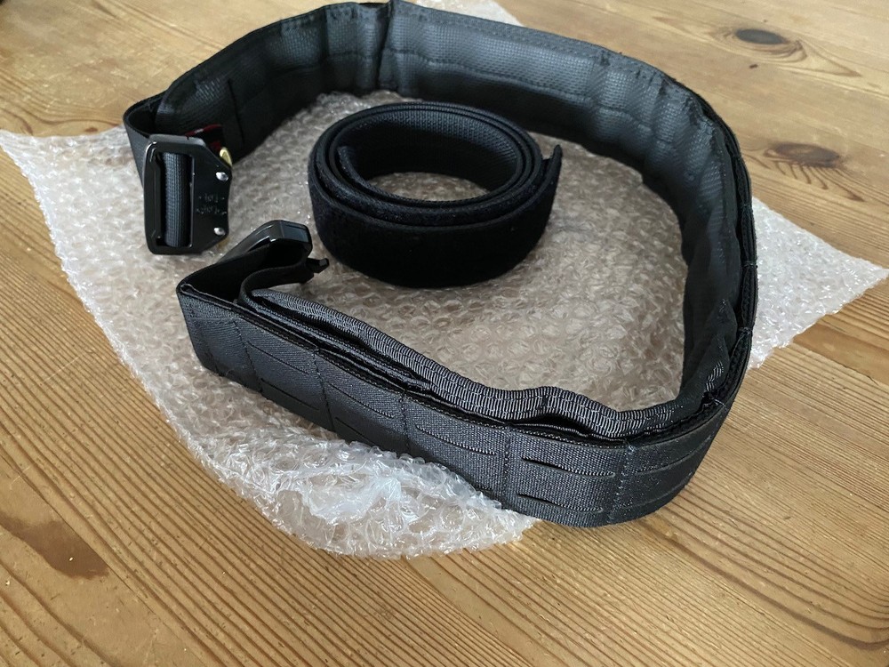 Wolf Tactical Tactical Belt -- 2", Black, Small (34-39), excellent condition!
