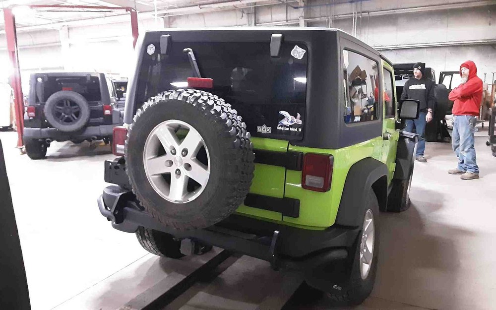 Used Windshield Frame fits: 2012 Jeep Wrangler Grade A