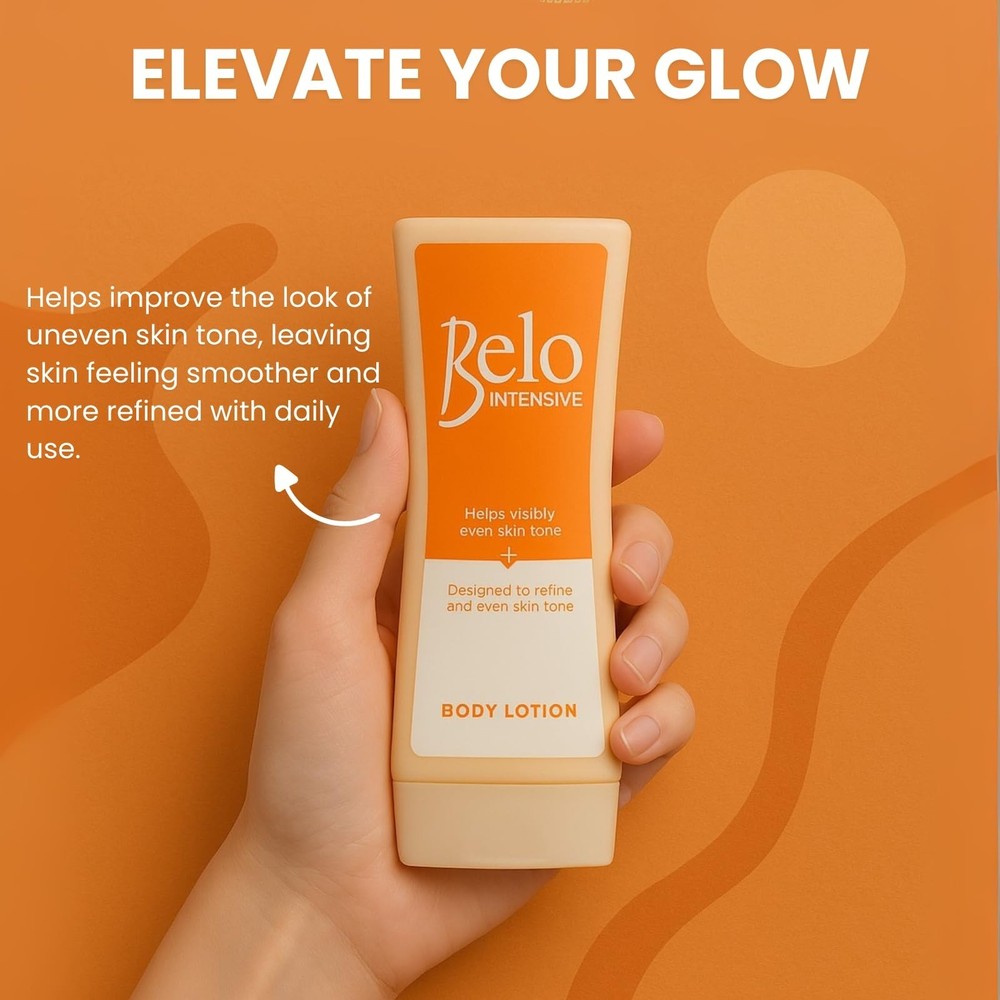 Belo Essentials Intensive Body Lotion Smooth Texture Fast Absorbing 100mL