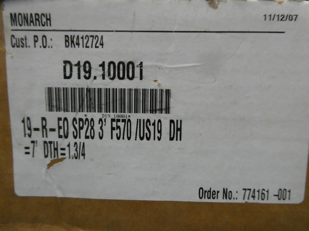 Falcon D19.10001 Rim Touchbar Exit Device 36in