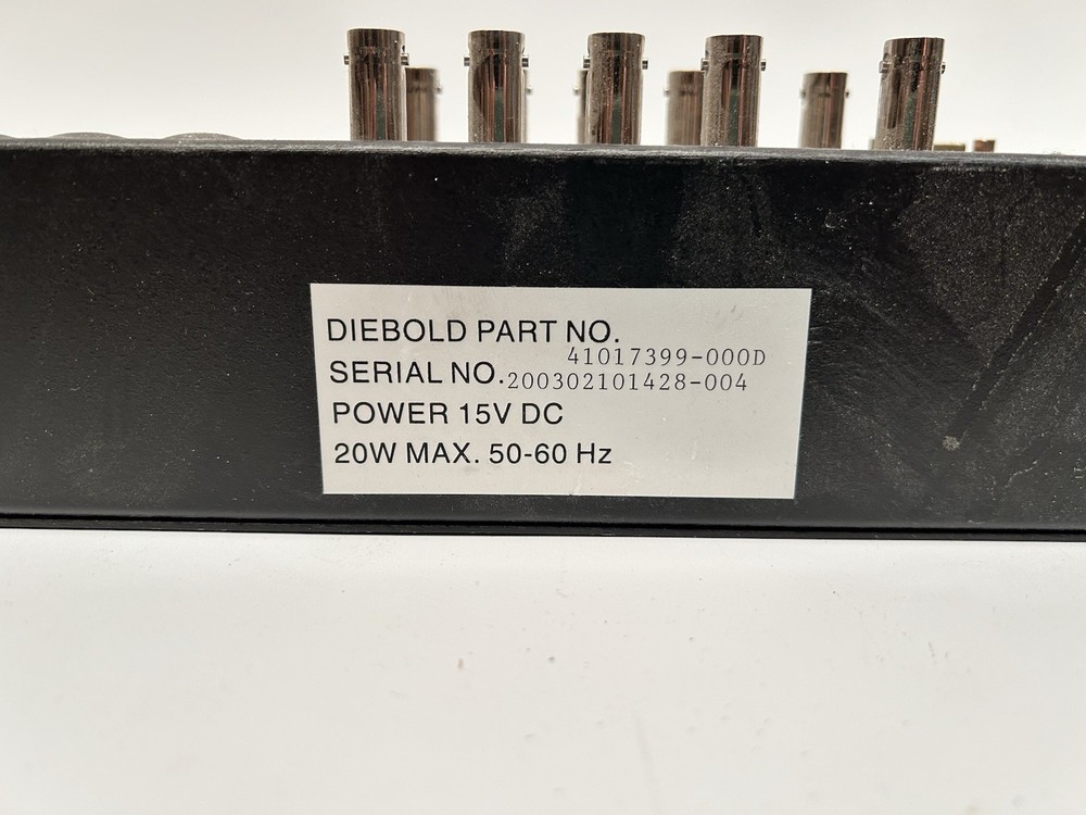 Diebold 816 Matrix Switcher