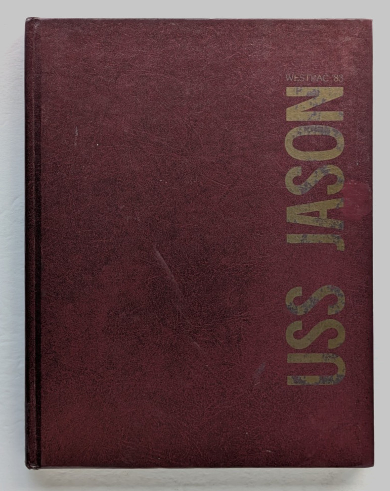 USS JASON AR-8  1983 WESTPAC CRUISE BOOK