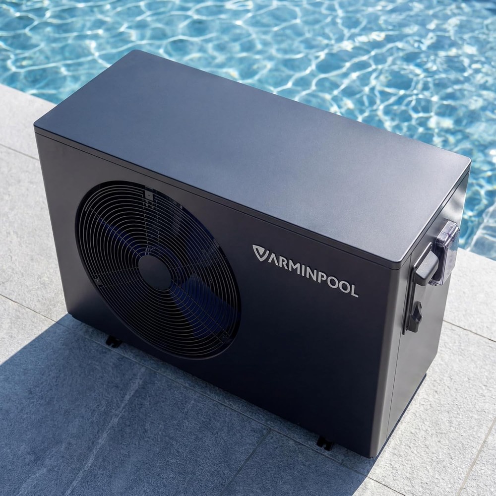 VARMINPOOL 30000BTU Above Ground Swimming Pool Heater 120V Electric 8000 Gal