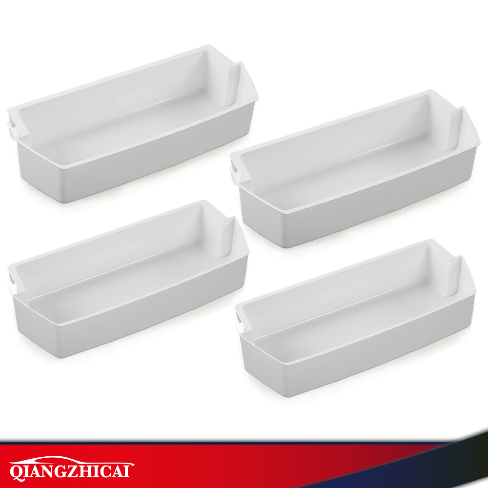 Compatible with Kenmore Whirlpool Refrigerator White Shelf Bin 4 Packs