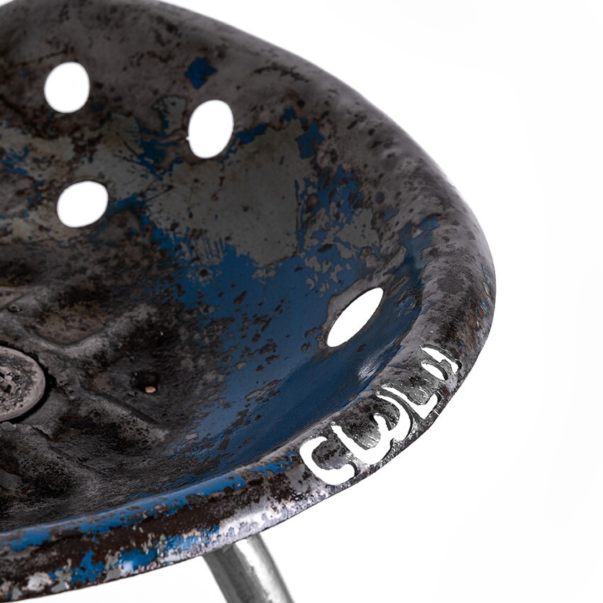 TECHNIGRAPH HIGH STOOL / VINTAGE STOOL / INDUSTRIAL / STOOL