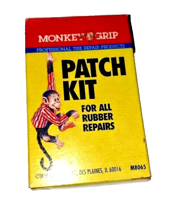 Vintage  Monkey Grip Patch Kit in Original Box , Complete set
