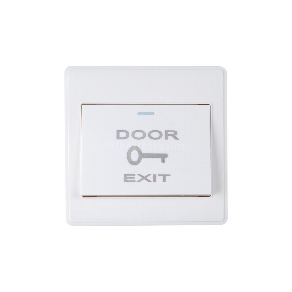 1/5pcs Door Lock Exit Button Push Release Switch Panel for Access Control System