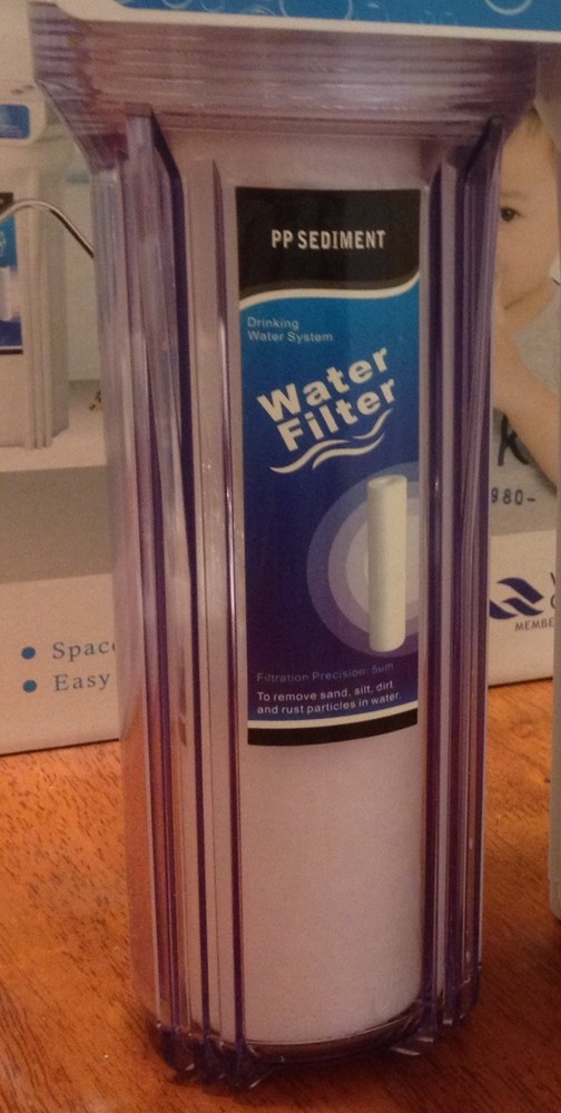 Clear Housing for Undersink Water Filter Systems