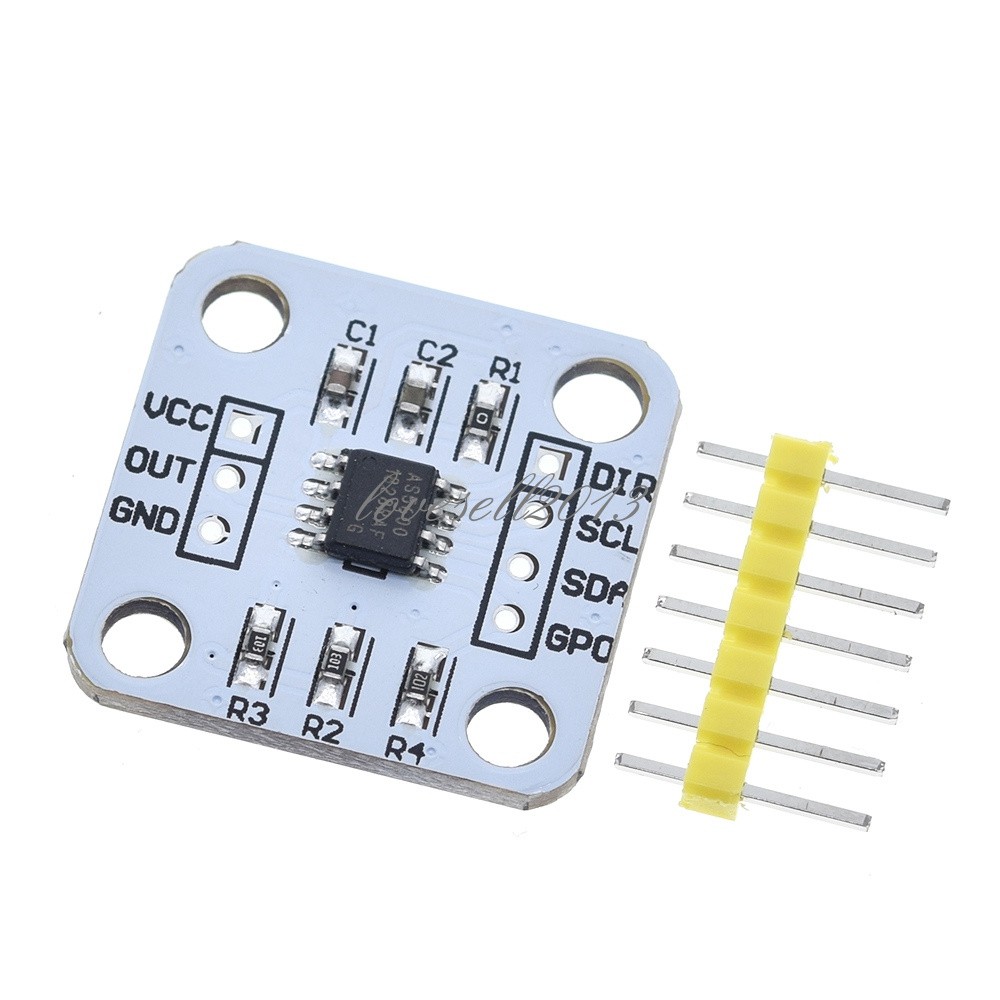 1PCS AS5600 magnetic encoder magnetic induction angle measurement sensor module
