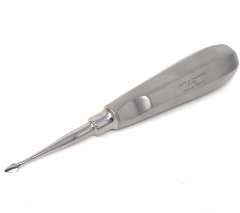 DENTAL TOOTH SURGERY SPADE CONCAVE CURVED ROOT TIP ELEVATOR #63
