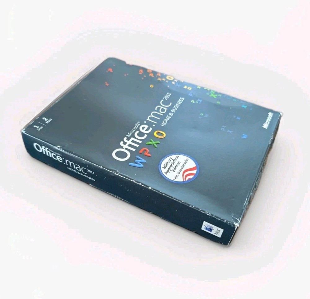 Microsoft Office: Mac 2011 Home & Business DVD-rom, + Key,  READ DESCRIPTION!