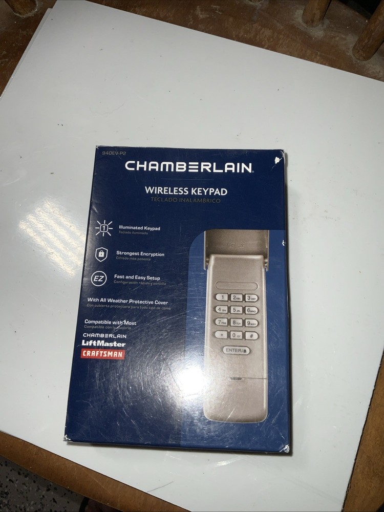 chamberlain wireless keypad