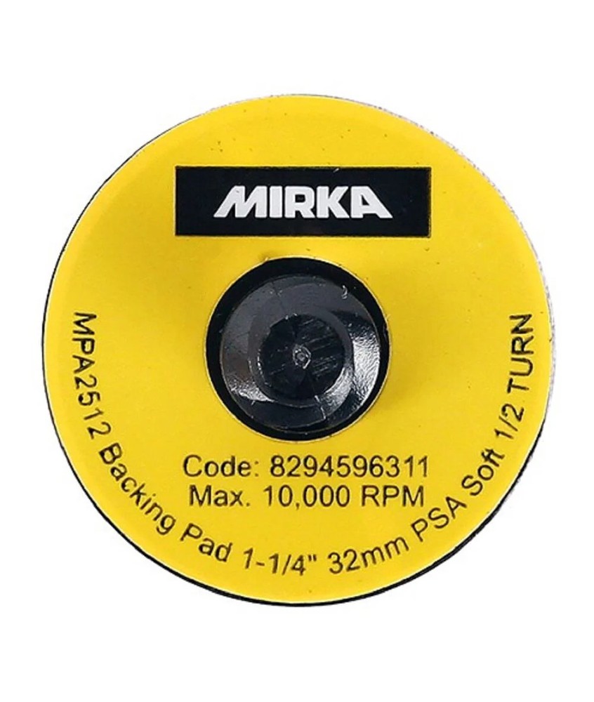 Mirka 1.25In Soft Psa Lock Backup Pad