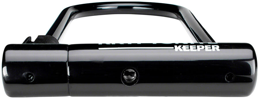 Kryptonite Keeper U-Lock 4 x 8" Keyed Black Includes 4' Cable and Bracket