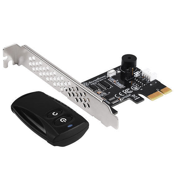 Silverstone SST-ES02-PCI-E RF Wireless PC Remote Control Switch Kit Case Panel