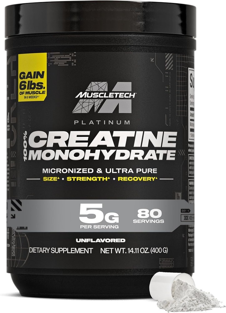 Micronized Creatine Supplement - Muscle Recovery & Builder-