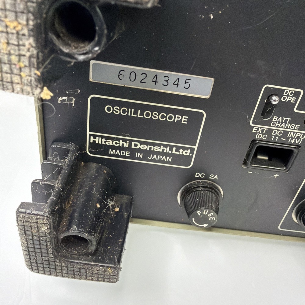 Hitachi Oscilloscope V-209 - Power tested only