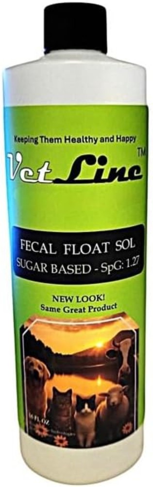 Fecal Float Solution Sugar-Based SpG 1.27 500 ml for Veterinary Labs