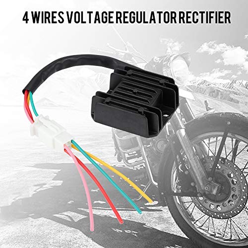 Voltage Rectifier, 12V Regulator Rectifier, Voltage Regulator 12V 4 Wires