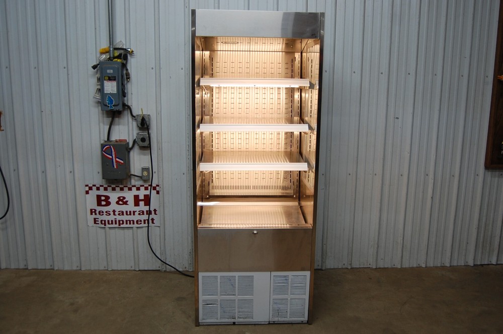 Federal RSSM3078SC 30" Open Air Refrigerated Merchandiser Cooler Display Case
