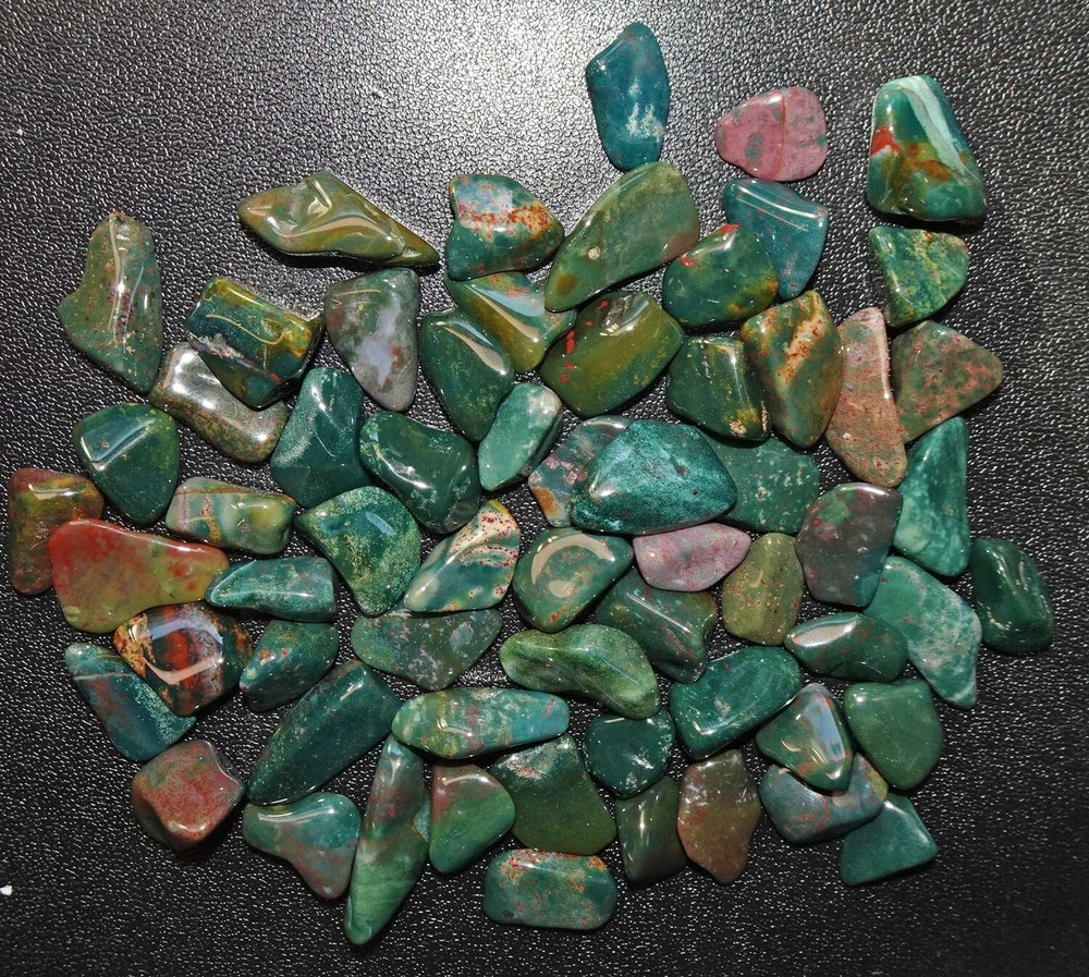 Fancy Jasper - 5 ounces Medium/Small Tumbled Stones rt545c