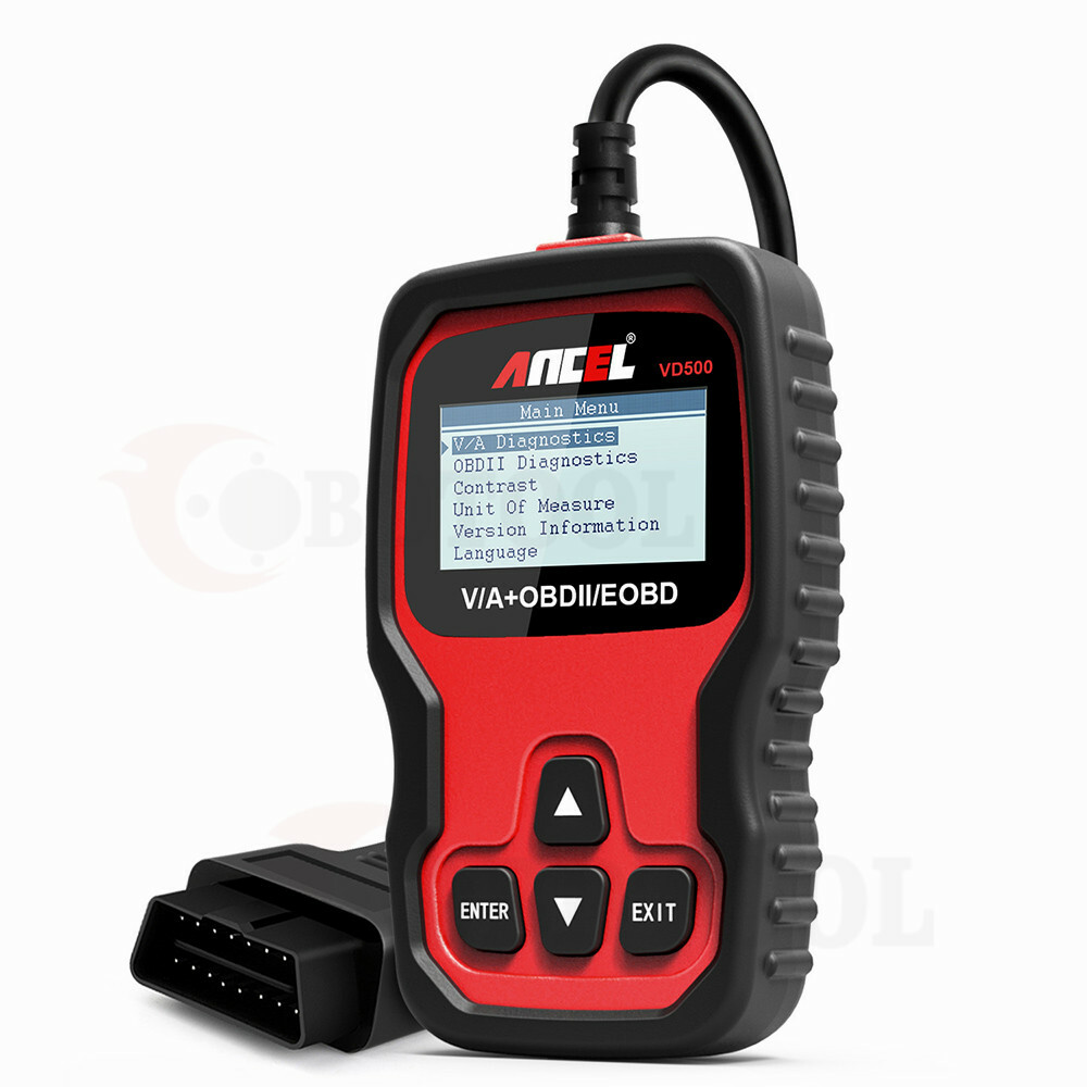 ANCEL VD500 OBD II Full System Check Engine Light EPB ABS SRS Diagnostic Scanner
