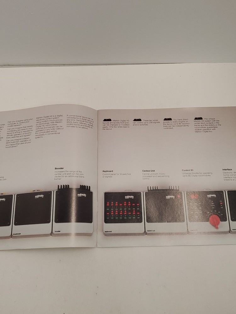 MARKLIN DIGITAL HO 1985/86 E CATALOG