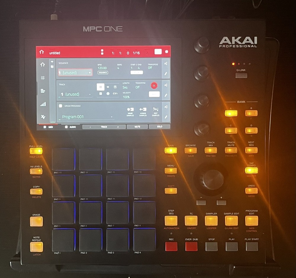 akai mpc one used