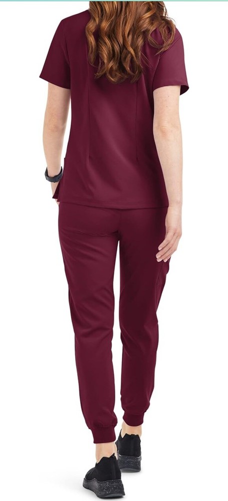 Tafford Active Stretch Women's Cargo Jogger Scrub Set