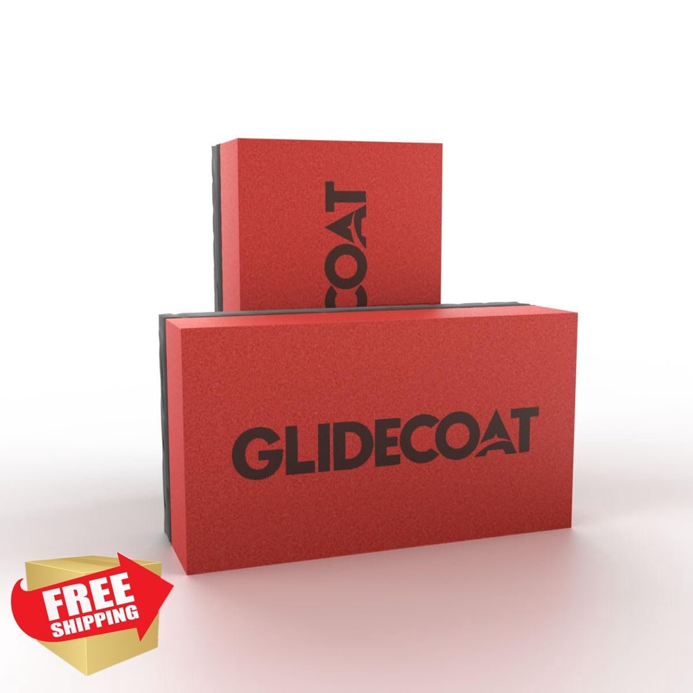 Glidecoat Ceramic Coating Applicator Sponges 2 Pack Smooth Application