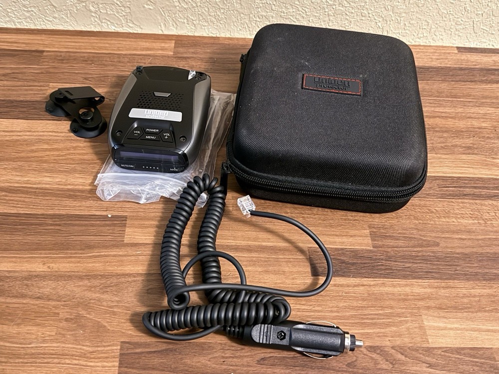 Uniden Protector LRD950 Black Laser & Radar Detector W/ Cables And Case