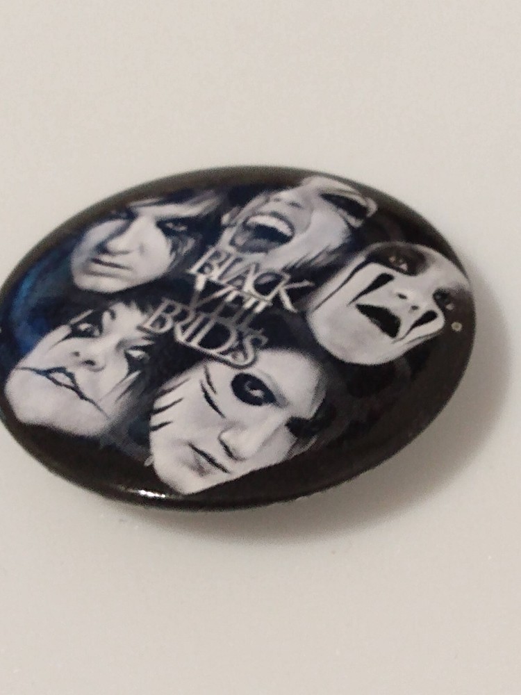 Black Veil Brides Rock Band Badge Button Pin