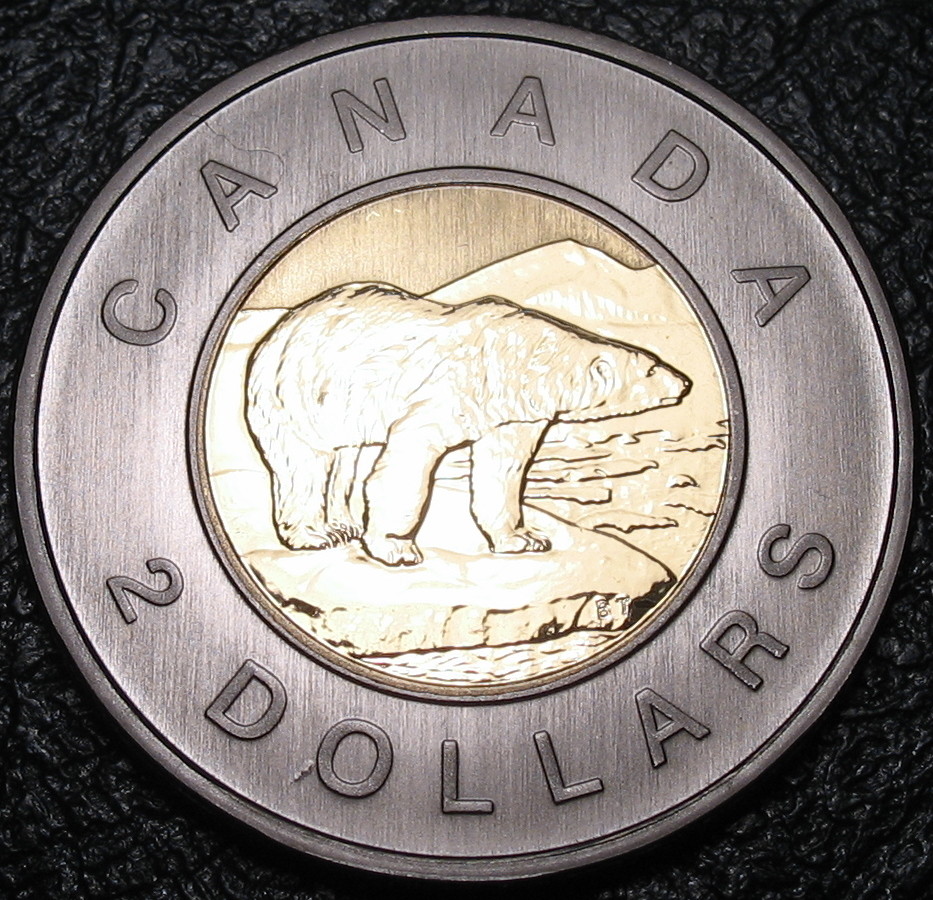 Canada 2002 $2 Polar Bear SPECIMEN Uncirculated