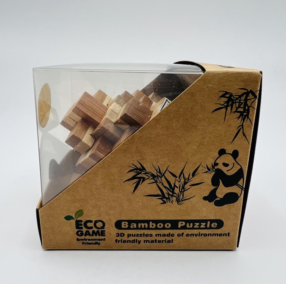 ECO Game 3D Bamboo Puzzle PINEAPPLE 5 Star Difficulty