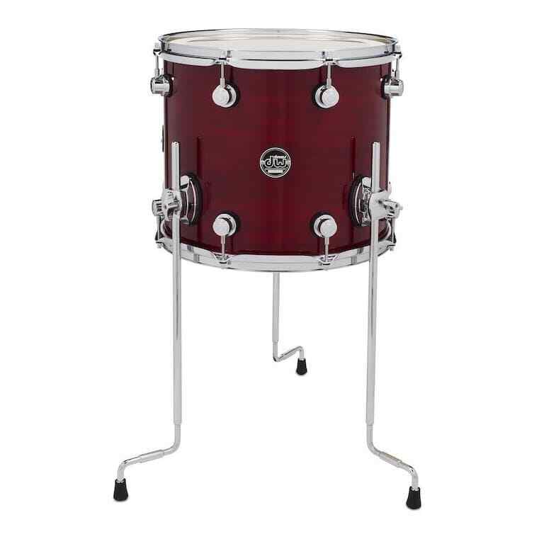 DW Performance Floor Tom 14x12 Cherry Stain
