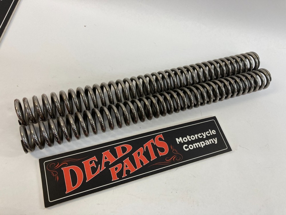 Harley Honda Triumph Chopper 18" outer front fork springs chrome look