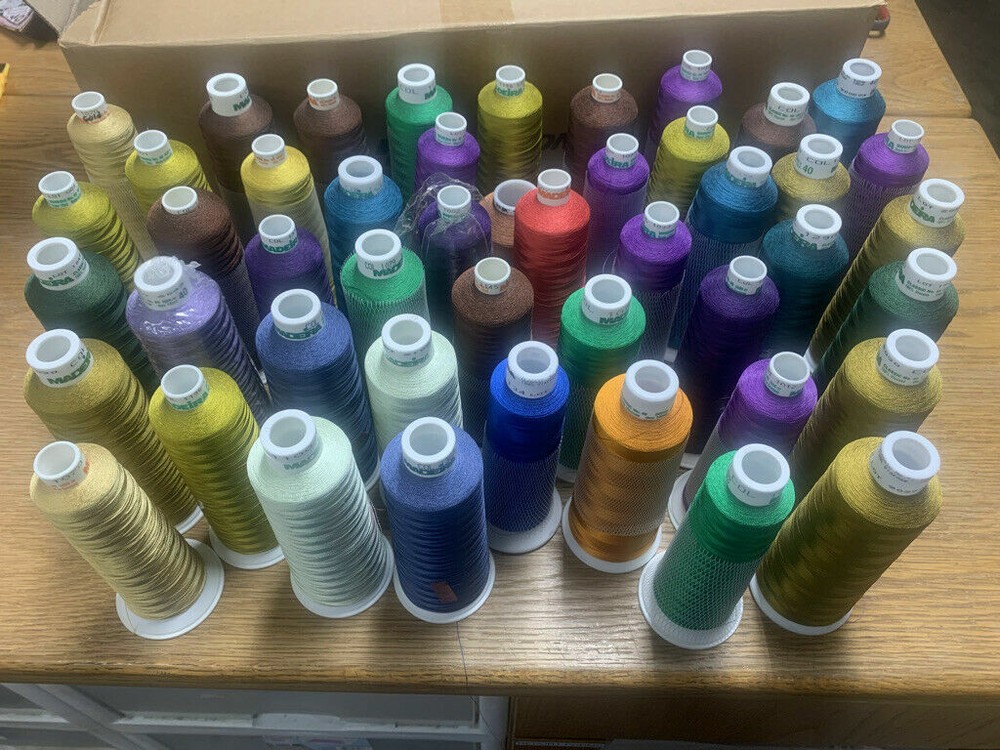Madeira Rayon Thread Embroidery 2000m to 5000m per cone Multiple Colors