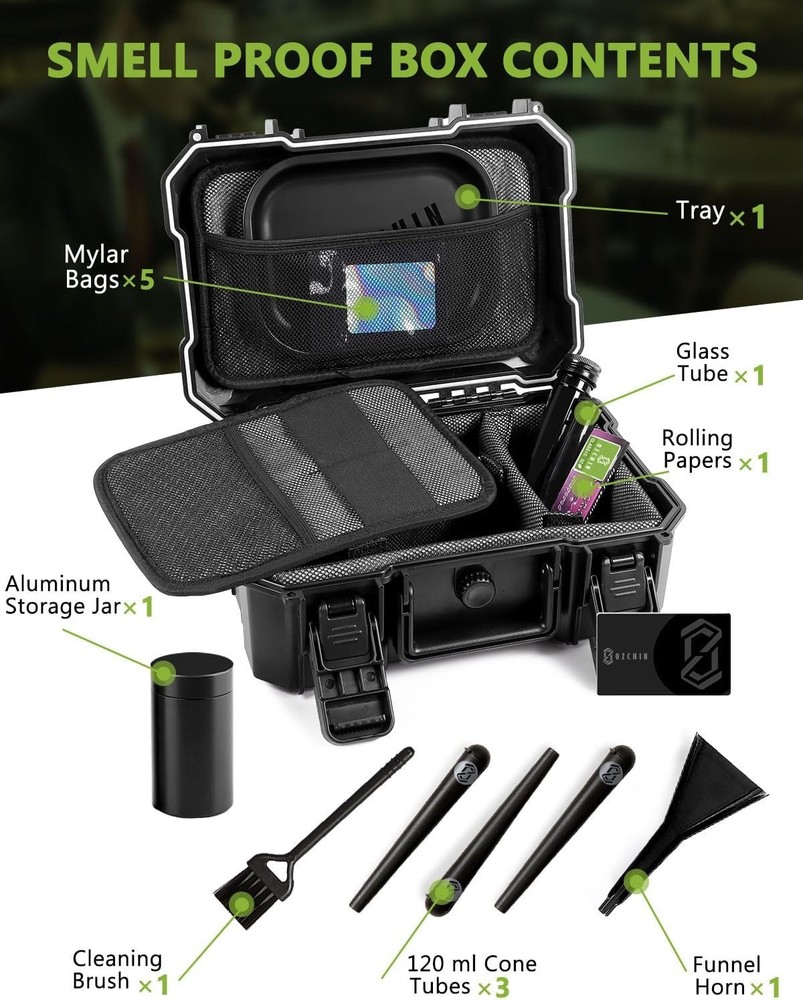 Lockable Smell Proof Container - Travel Size