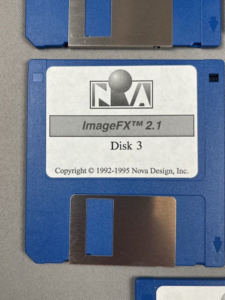 ImageFX V 2.1 - Image Processing System- Nova Design 1995 - Disk 1-5