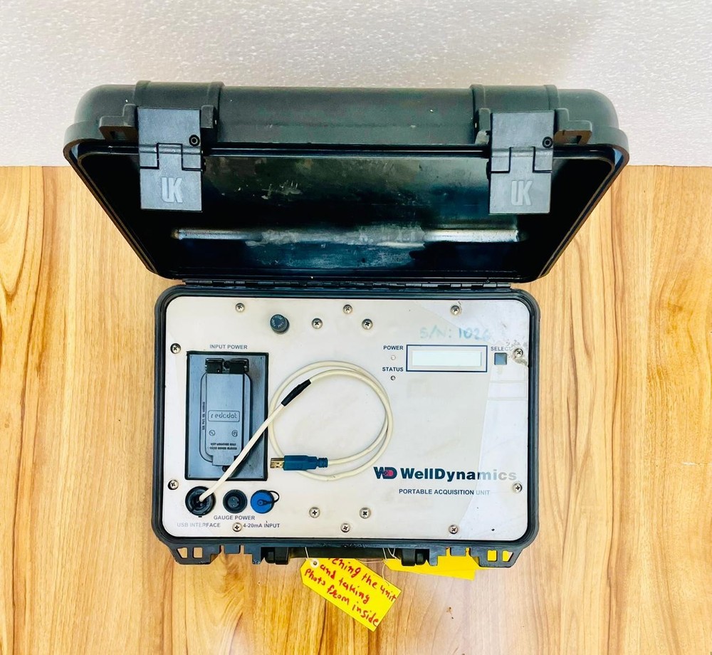 WellDynamics Portable Surface Data Acquisition System #No Tested & No Battery