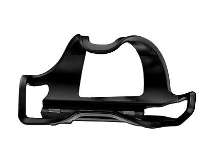 Lezyne Flow Bottle Cage Side Loader Right-hand: Black