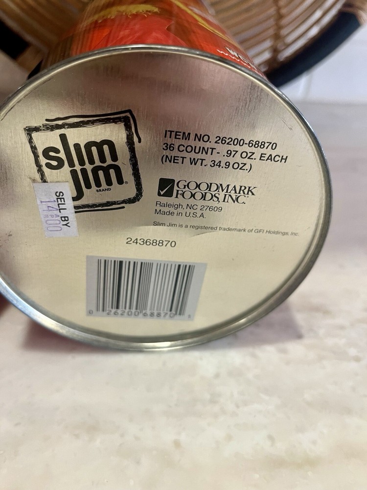 Slim Jim Collectable Tin