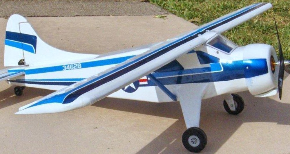 BEAVER PLANS & PATTERNS + Scale Items to Build TWO 48" FF or RC Model Airplanes