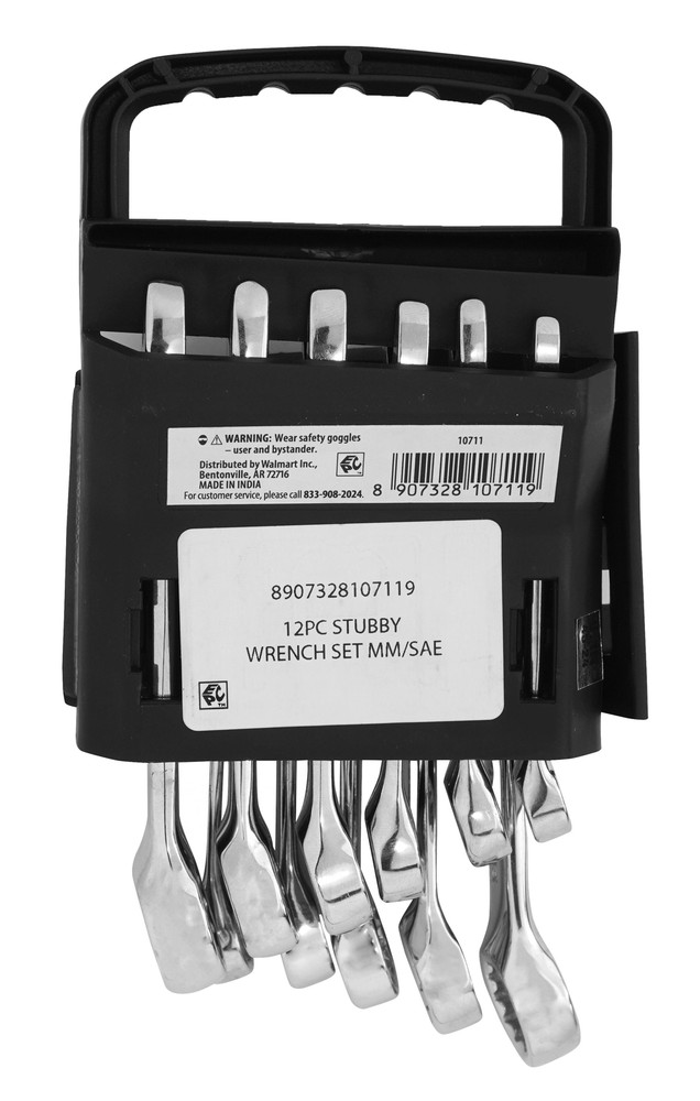 12-Piece Stubby Combination Wrench Set