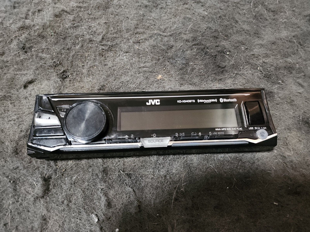 JVC KD-X340BTS FACEPLATE ONLY TESTED